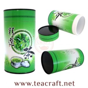 фото - Баночка подарочная “Зеленый чай” (500 г, картон)