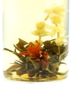 Связанный чай "Счастливая семья", белый чай с лилией и жасмином