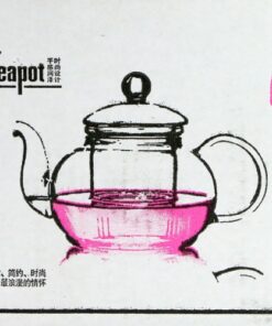 Заварочный чайник стекло сито из нержавеющей стали 600 мл