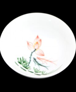 фото - Пиала для чая Цветок с рыбками 60 мл