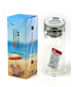 Заварочная колба термос из термостекла,  бутылка для чая 260 мл