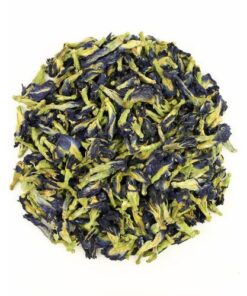 фото - Цветки клитории тройчатой. Синий чай Анчан.