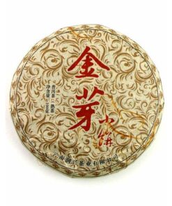 Чай Шу Пуэр Золотые почки, китайский чай Цзинь Я, Точа 100 г