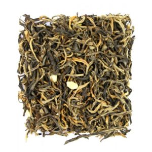 Черный чай с жасмином, юньнаньский красный чай Дянь Хун - 100 г.