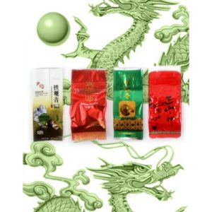 фото - Чайный сет “Зеленая жемчужина” зеленый чай 4 вида по 20 г