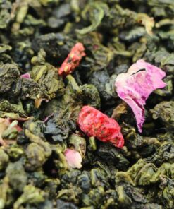 фото - Чай Улун (Оолонг) с малиной и клубникой