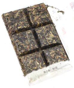 фото - Чай Дянь Хун “Красная рифма” китайский горный чай брикет 50 г.