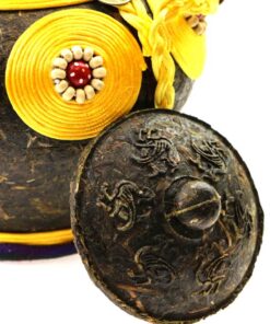 фото - Подарочный Шэн (Шен) пуэр “Горшочек с желтым оформлением” 700 г.