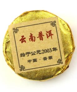 фото - Чай Шу Пуэр Мини Точа круглый 2003 г.