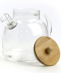 фото - Чайник для заваривания чая с бамбуковой кришкой 1600 мл