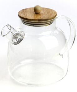 фото - Чайник для заваривания чая с бамбуковой кришкой 1600 мл