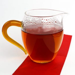 фото - Чахай Стеклянный с желтой ручкой. 300 мл.