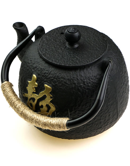 фото - Чайник заварник для чая с ситом чугунный Тэцубин “Благословение Будды” 1200 мл