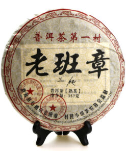 фото - Чай черный Пуэр Шу Лао Бан Чжан 2008 года 357 г