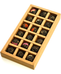 фото - Подарчный набор чая. “Шен Пуэр с цветами”