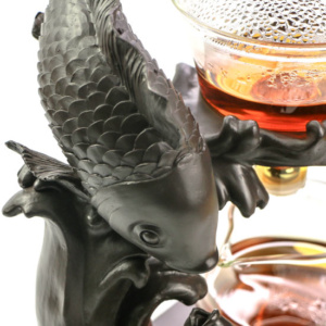 фото - Чайный сервиз с магнитом заварник Магнитный поцелуй, Карпы