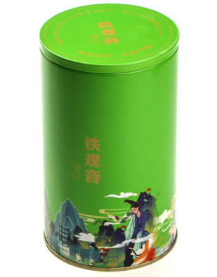 фото - Улун Да Хун Пао, китайський чай у подарунковій банці, 100 г