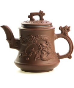 фото - Чайник заварочный, Двойной дракон, исин коричневый, 500 мл