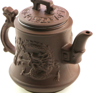 фото - Чайник заварочный, Двойной дракон, исин коричневый, 500 мл