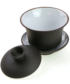 фото - Гайвань з емаллю класичний Чорний червоний коричневий100мл.