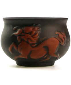 фото - Чашка глиняная  “Цилинь” Suzaku черная 50 мл