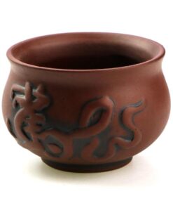 фото - Чашка глиняная  “Цилинь” Suzaku коричневая 50 мл