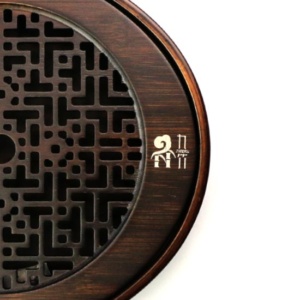 фото - Чабань доска для чайной церемонии Овальная 37х25х5.5