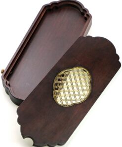 фото - Чабань прямоугольная чайная доска Гунфу Ча, эко бамбук 39х15х2.5см