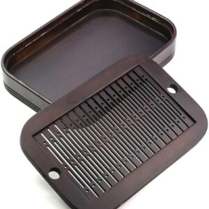 фото - Чабань прямоугольная чайная доска Гунфу Ча, эко бамбук 34х23 см