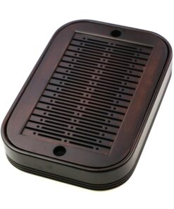 фото - Чабань прямоугольная чайная доска Гунфу Ча, эко бамбук 34х23 см