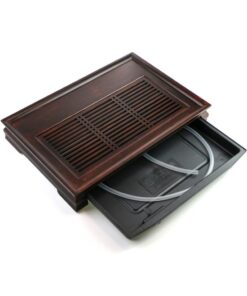 фото - Чабань Інь Янь, таця для чайної церемонії, еко бамбук, 39х15 см (Копировать)