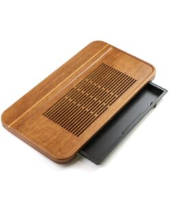 фото - Чабань Інь Янь, таця для чайної церемонії, еко бамбук, 39х15 см (Копировать)