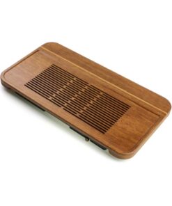 фото - Чабань Інь Янь, таця для чайної церемонії, еко бамбук, 39х15 см (Копировать)