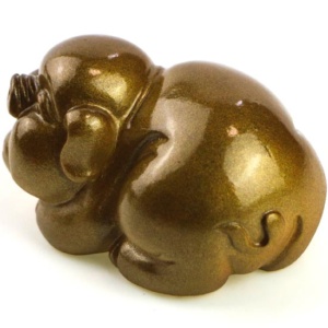 фото - Фігурка для чайної церемонії  змінює колір, 7х4х3см