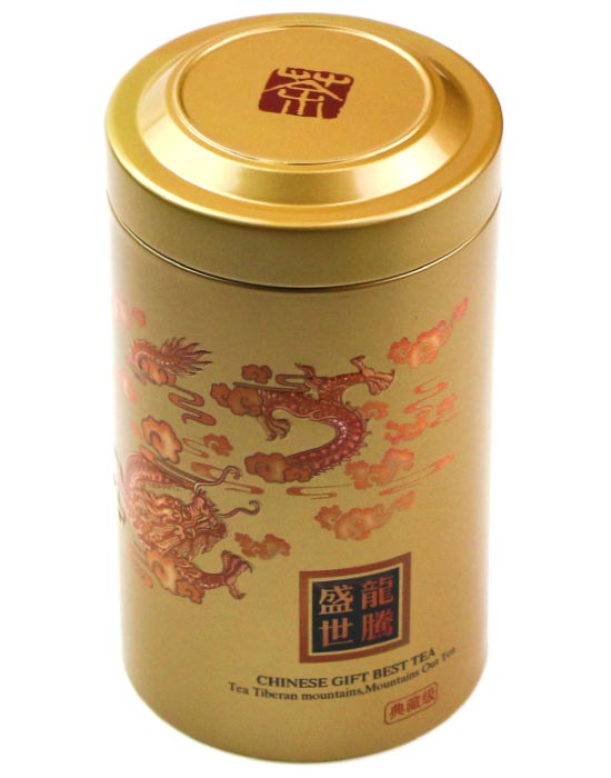 фото - Улун Да Хун Пао китайский чай в подарочной жестяной банке 100 г