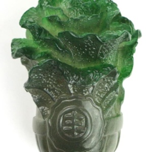 фото - Фігурка для чайної церемонії капуста
