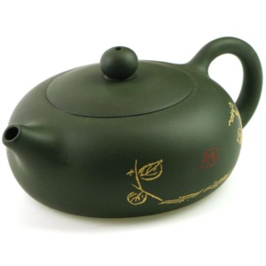 фото - Заварочный чайник из исинской глины, объем 260мл с водяным замком