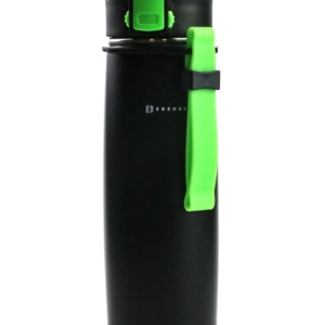 фото - термокружка с кнопкой зеленая с крішкой 480 мл