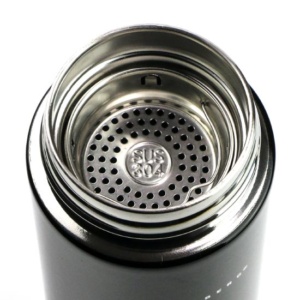 фото - Термос черный с датчиком. 500мл