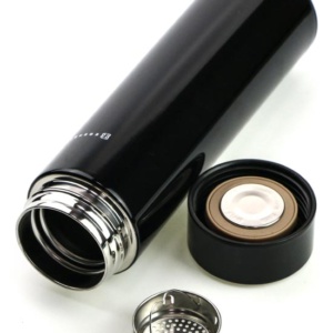 фото - Термос черный с датчиком. 500мл