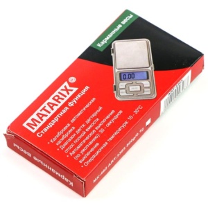 фото - весы для чая до 500г + 2 батарейки в комплекте 12х6х2см