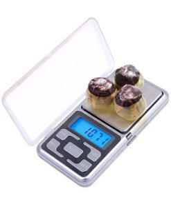 фото - весы для чая до 500г + 2 батарейки в комплекте 12х6х2см