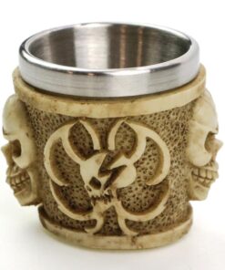 фото - Стопка Череп из полистоуна 6.5х5.5х5.8