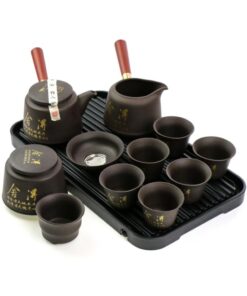 фото - Чайный сервиз дорожный Небесный Глаз, голубой, на 4 персоны (Копировать)