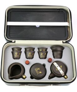 фото - Чайный сервиз дорожный Небесный Глаз, голубой, на 4 персоны (Копировать)