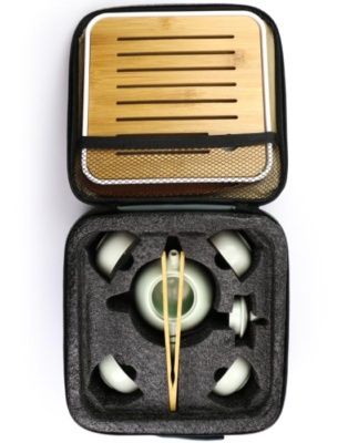 фото - Чайный сервиз Колотый Лед, набор посуды для Гунфу Ча, на 4 персоны, голубой (Копировать) фото - Чайный сервиз Колотый Лед, набор посуды для Гунфу Ча, на 4 персоны, голубой (Копировать)