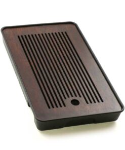 фото - Чабань 32х19х3 Поддон черный пластик верх бамбук.