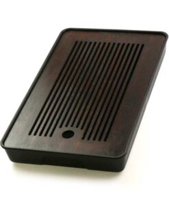 фото - Чабань 32х19х3 Поддон черный пластик верх бамбук.