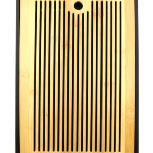 фото - Чабань 36х24х3 Поддон черный или белый верх бамбук. Доступен в двух цветах