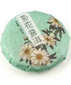 фото - Шу пуэр с хризантемой 100г